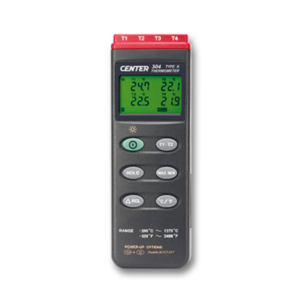 Máy đo nhiệt độ 4 kênh CENTER 304 – Four Channels Thermometer