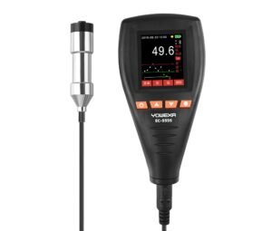Máy đo độ dày lớp phủ màn hình màu chuyên dụng EC-555SE (loại tách rời) để kiểm tra chất lượng.