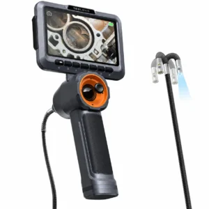 Ống nội soi TF550 hai thấu kính, xoay 4 hướng, màn hình 5 inch